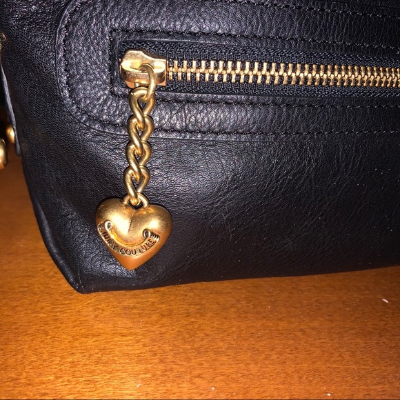 Black Leather Juicy Couture Bag - Picture 5 of 16
